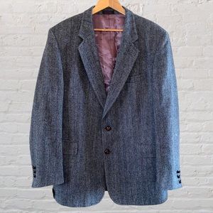 Boston Traders Grey Wool 2-Button Blazer Sport Coat SZ 44L